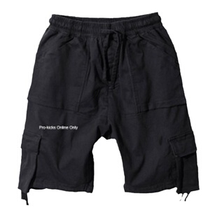 PK MILITARY PANTS裤脚抽绳多袋WTAPS高街工装运动裤短裤#陈冠希