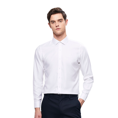 梦特娇6A蚕丝DP成衣免烫长袖衬衫