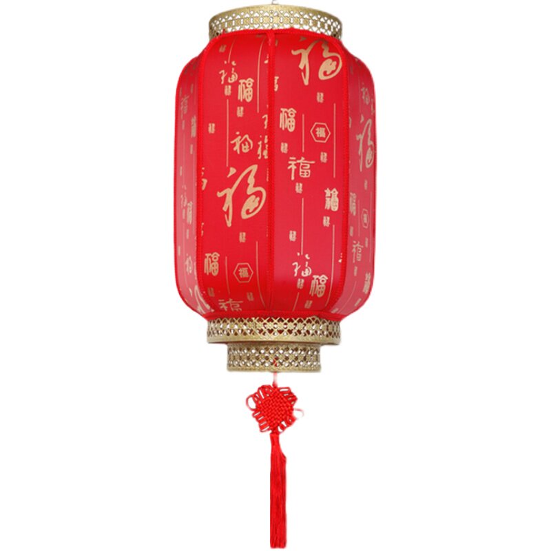 仿古羊皮红灯笼户外广告定制新年中式中国风阳台室外挂饰宫灯吊灯