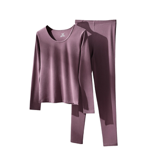 健将秋衣秋裤套装男士保暖内衣女加绒加厚防寒贴身打底线衣裤冬季