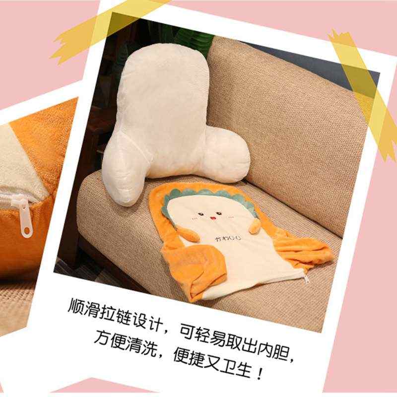 可爱吐司抱枕睡觉办公室午睡枕头靠枕腰靠腰枕护腰垫子孕妇久坐垫
