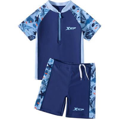 特步儿童青少年分体泳衣