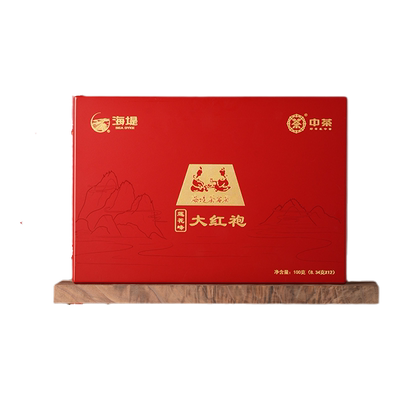 乌龙茶礼盒莲花峰大红袍海堤