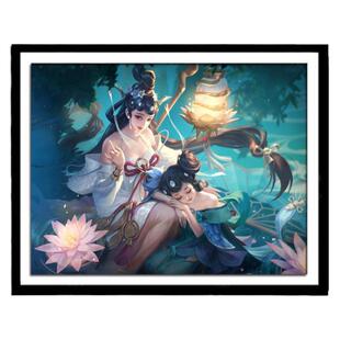 钻石画2025新款5d点贴钻十字绣大乔小乔皮肤卡通动漫人物客厅卧室