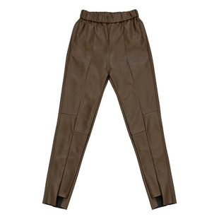 八分烟管裤女加绒秋冬2025新款牛仔裤直筒裤小个子烟筒显瘦靴裤子