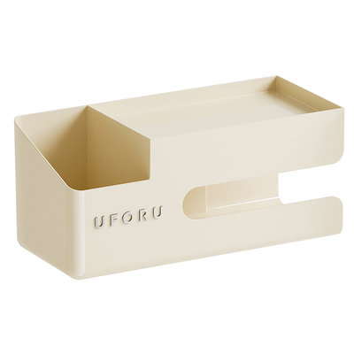 uforu免打孔壁挂纸巾盒置物架