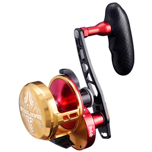 引路人全新钢骨XT系列海钓慢摇鼓轮全金属近海船钓轮加长摇臂