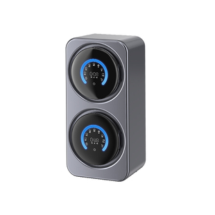 壁挂双舱内衣内裤洗衣机迷你洗烘一体小型双筒分区洗袜子清洗机