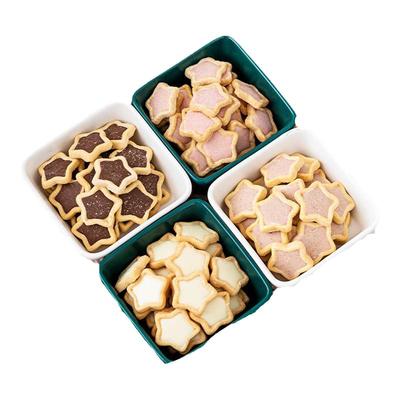 可食用装饰饼干五角星插件蛋糕