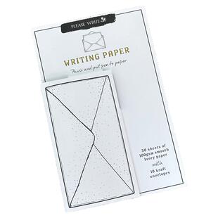 笔下生花系列拍纸本信封套装英国IF文创英辅可撕拍纸本手帐礼物