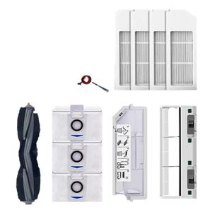 配科沃斯t10omni扫地机器人配件刷turbo集尘袋抹拖布x1滤芯地板