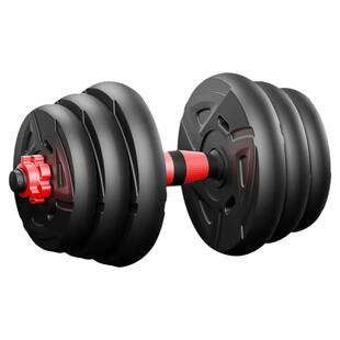 哑铃男实心套装壶铃宿舍女士可调节重量包胶杠铃男士家用健身器材