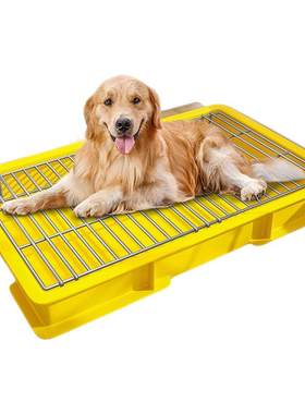 特大号狗狗厕所狗尿盆中型大型犬专用拉屎排便神器防踩屎狗用便盆