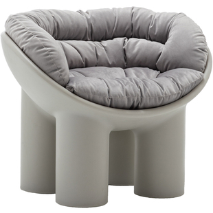 北欧设计师大象腿椅子网红民宿单人户外懒人沙发创意休闲儿童凳子