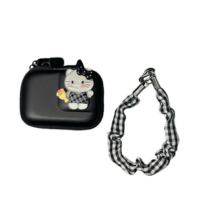 凯蒂猫适用影石360AcePro2相机收纳包大疆Action3/4/5pro/6挂绳女