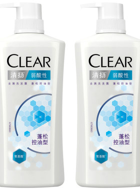 清扬弱酸性氨基酸控油去屑洗发水