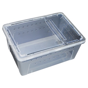 爬宠饲养箱豹纹肥尾R属睫角盖勾亚守宫蛇人渣盒套餐装爬虫瓦楞纸