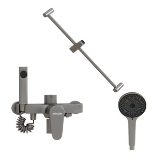 四季沐歌卫浴精铜主体龙头喷枪简易花洒套装多功能增压淋浴花洒