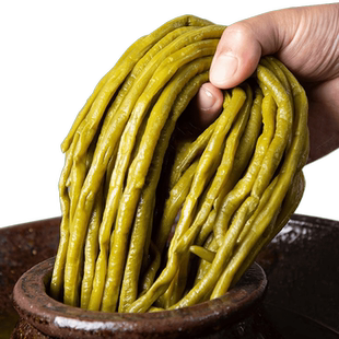 根儿鲜酸豆角350g×6袋真空袋装无卤水冲量老坛腌制开胃下饭小菜
