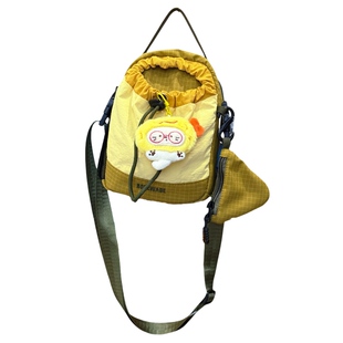 胡子鸡仔出游轻便斜挎小包包手机包学生上课水壶袋中性运动风小包