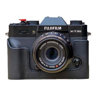 富士XS20真皮保护套XT5相机包XM5XT50XT30一二三代X100Vi皮套肩带