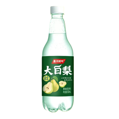 大白梨汽水500ml大容量瓶装碳酸饮料清爽解腻汽水饮料大瓶装