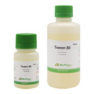 德国BioFroxx 1716ML100 1716ML500 吐温-80Tween80 进口实验试剂 100ml/瓶 500ml/瓶
