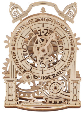 机械闹钟拼装模型UGEARS