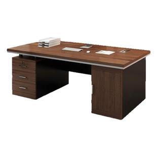 办公桌老板桌简约现代员工位办公室桌椅组合一人位电脑桌家用桌子