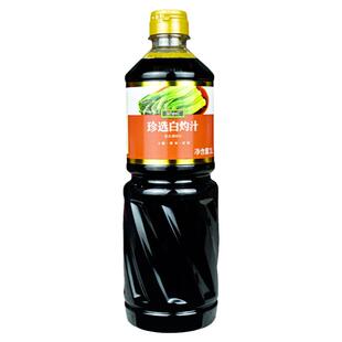 珍选白灼汁1L清蒸鱼葱油白灼大虾菜心海鲜凉拌菜豉油调味汁商用桶