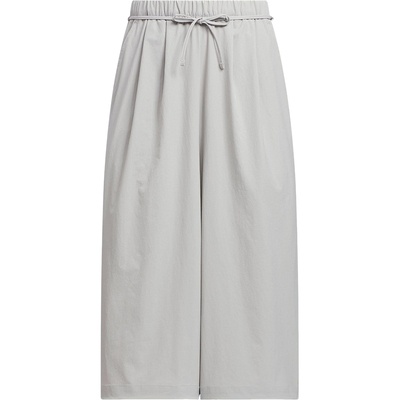 Adidas/阿迪达斯正品2025女士宽松防晒经典梭织运动裤裙KC3761