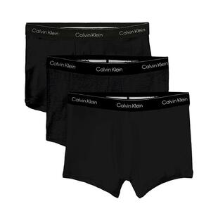 【自营】Calvin Klein/凯文克莱男士平角短裤CK舒适3条装四角内裤