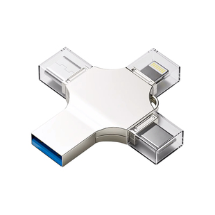 手机U盘适用于苹果安卓电脑四合一可插手机备份双接口两用优盘