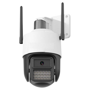 监控球机圆形摄像头无线wifi家用手机远程onvif带网口可连录像机