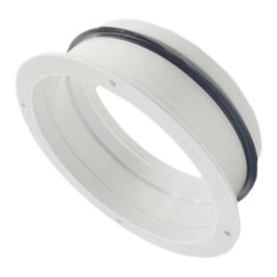 新风卡盘接口密封圈新优S法兰110PVC硬管法兰接口160法兰座加厚