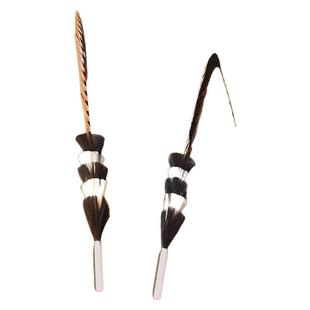 灵羽舞蹈道具戏曲头饰儿童翎羽翎毛古典舞剧目京剧戏曲京戏配饰