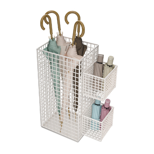 雨伞收纳架家用门口置物架伞筒放置桶伞架存放架沥水商用放伞神器