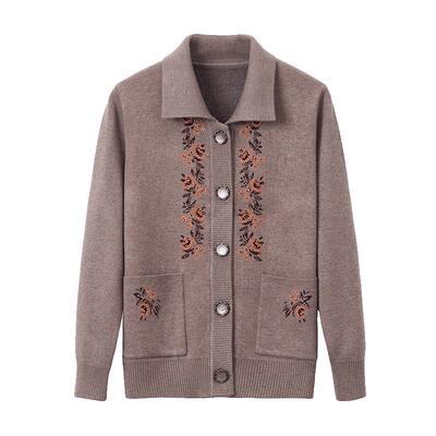 恒源祥奶奶装保暖外套中老年女