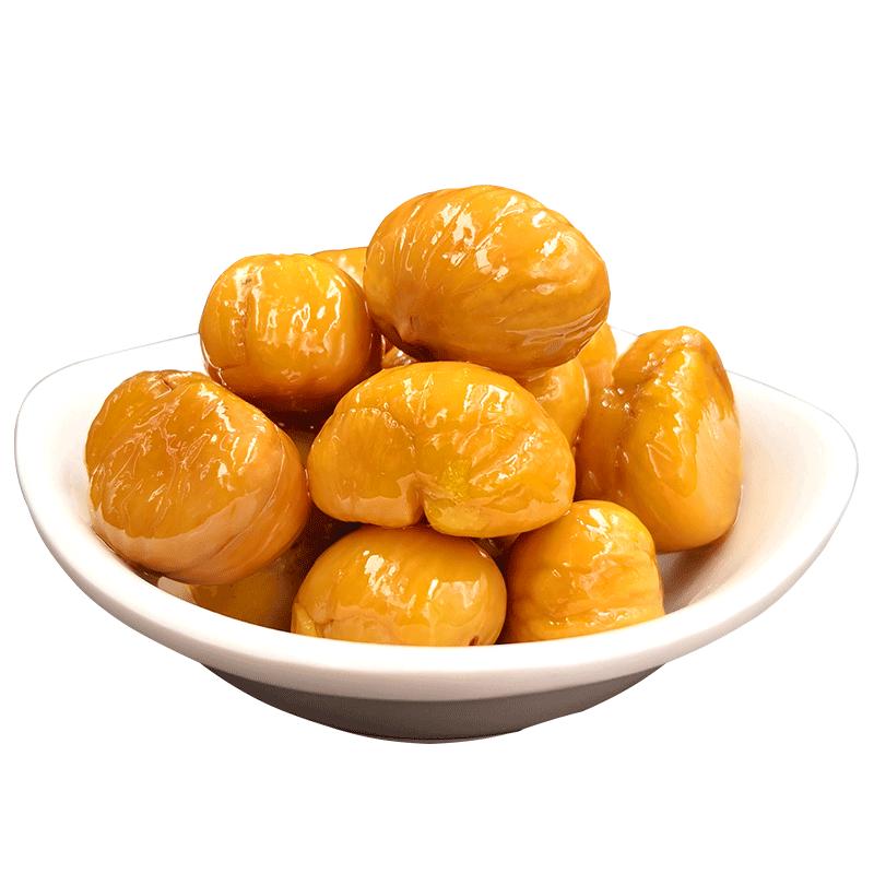 真贵子油栗仁熟制原香甜板甘栗仁即食小包装甜栗零食临沂蒙山特产
