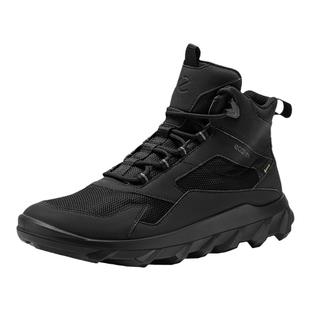 ECCO爱步高帮跑步鞋男 户外探索防水透气运动鞋 驱动系列820224