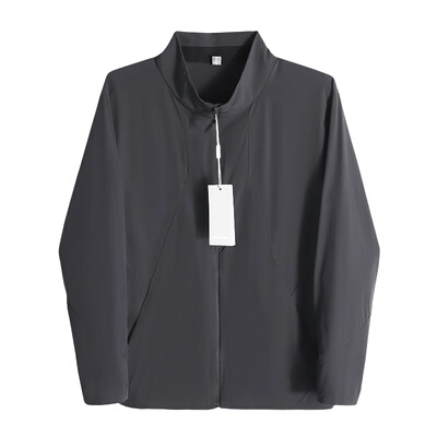 Mind Bridge2025春夏男士立领薄款外套户外运动休闲透气夹克外衣