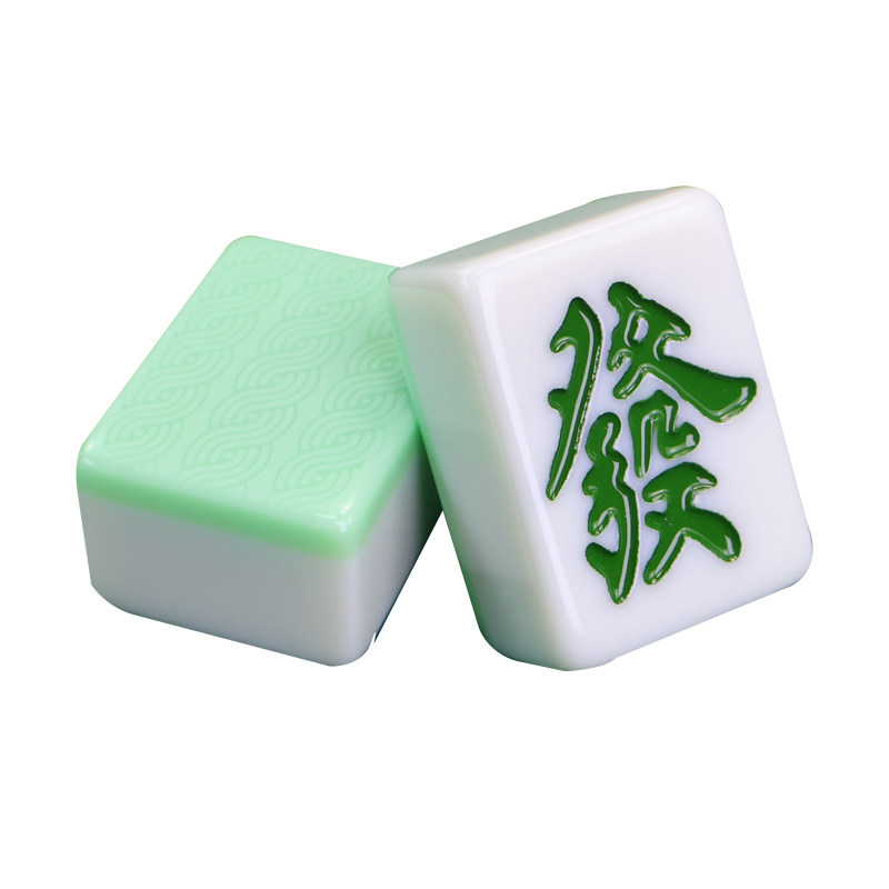 麻将机专用玉石麻将牌两幅装