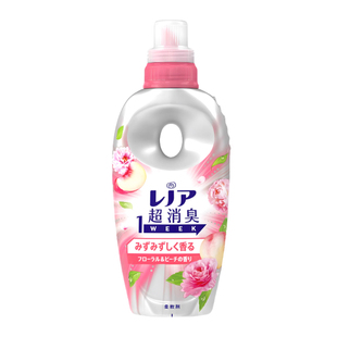 宝洁衣物happiness柔顺剂490ML衣服香氛持久留香蓬松柔软防静电