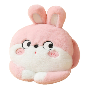 热水袋充电式暖宝宝暖手宝暖水袋毛绒可爱女防爆2025新款正品热宝