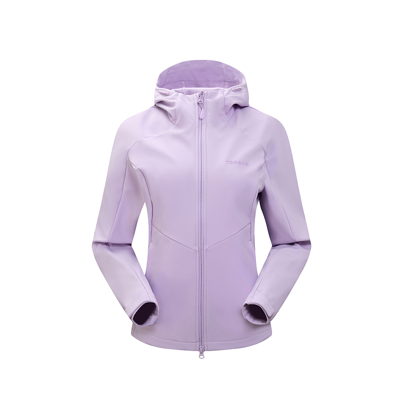 【所有女生直播间】探路者新款户外防风防泼水三防软壳衣外套男女