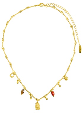 TONE&TALE桑尼马牌风铃项链高级感精致气质女百搭独特小众设计