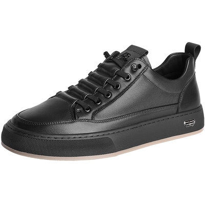 百丽男士厚底小白鞋秋冬季新款