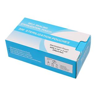 一次性美甲消毒袋卸甲打磨工具包装收纳耐高温器械200片自粘自封