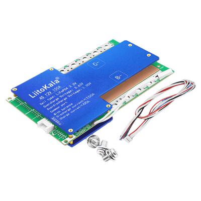 liitokala  铁锂带均衡温控4s12v150A房车储能锂电池保护板LiFePO