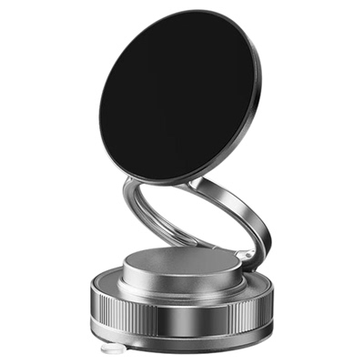 真空吸附磁吸车载导航手机支架